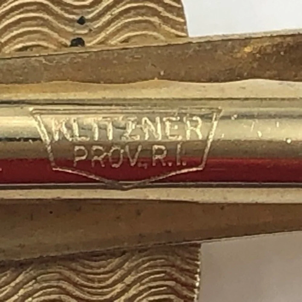 Vintage FOE Tie Clasp Klitzner The Fraternal Order of Eagles USA RI